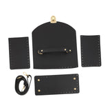 Maxbell Bag Bases for Crochet Craft Bottom Shaper Pad for Handbag Underarm Bag Women Black