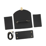 Maxbell Bag Bases for Crochet Craft Bottom Shaper Pad for Handbag Underarm Bag Women Black