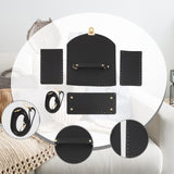 Maxbell Bag Bases for Crochet Craft Bottom Shaper Pad for Handbag Underarm Bag Women Black