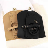 Maxbell Bag Bases for Crochet Craft Bottom Shaper Pad for Handbag Underarm Bag Women Black