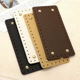 Maxbell Bag Bases for Crochet Craft Bottom Shaper Pad for Handbag Underarm Bag Women Black