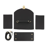 Maxbell Bag Bases for Crochet Craft Bottom Shaper Pad for Handbag Underarm Bag Women Black