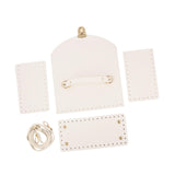 Maxbell Bag Bases for Crochet Craft Bottom Shaper Pad for Handbag Underarm Bag Women White