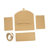 Maxbell Bag Bases for Crochet Craft Bottom Shaper Pad for Handbag Underarm Bag Women Khaki