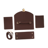 Maxbell Bag Bases for Crochet Craft Bottom Shaper Pad for Handbag Underarm Bag Women Coffee