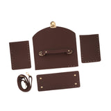 Maxbell Bag Bases for Crochet Craft Bottom Shaper Pad for Handbag Underarm Bag Women Coffee