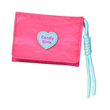 Maxbell Short Purse Creative Storage Case Portable Wallet for Traveling Party Dating Pink