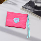 Maxbell Short Purse Creative Storage Case Portable Wallet for Traveling Party Dating Pink