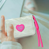 Maxbell Short Purse Creative Storage Case Portable Wallet for Traveling Party Dating Light Green