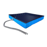 Maxbell Portable Shower Pan Sturdy Privacy Foldable Shower Base for RV Camping Beach