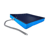 Maxbell Portable Shower Pan Sturdy Privacy Foldable Shower Base for RV Camping Beach