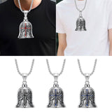 Maxbell Motorcycle Riding Bell Biker Gifts Jewelry Pendant for Riders Bikers