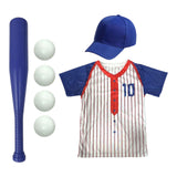 Maxbell Baseball Player Costume for Kids Role Play Dress up Halloween Party Costumes