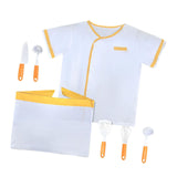 Maxbell Children Chef Costume Party Favor Kitchen Playset for Boys Girls 3+ Year Old