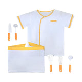 Maxbell Children Chef Costume Party Favor Kitchen Playset for Boys Girls 3+ Year Old