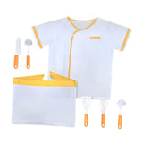 Maxbell Children Chef Costume Party Favor Kitchen Playset for Boys Girls 3+ Year Old