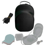 Maxbell Hat Travel Case for 6 Caps EVA Hard Shell Portable Adjustable Shoulder Strap