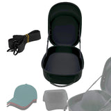 Maxbell Hat Travel Case for 6 Caps EVA Hard Shell Portable Adjustable Shoulder Strap