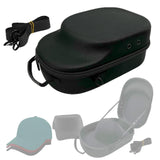 Maxbell Hat Travel Case for 6 Caps EVA Hard Shell Portable Adjustable Shoulder Strap