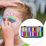 Maxbell Face Body Paint Easy to Use Washable Face Painting for Party Cosplay Dancing