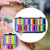 Maxbell Face Body Paint Easy to Use Washable Face Painting for Party Cosplay Dancing