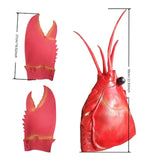 Maxbell Halloween Lobster Mask Costume Face Mask for Carnival Role Playing Halloween