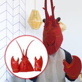 Maxbell Halloween Lobster Mask Costume Face Mask for Carnival Role Playing Halloween