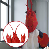 Maxbell Halloween Lobster Mask Costume Face Mask for Carnival Role Playing Halloween
