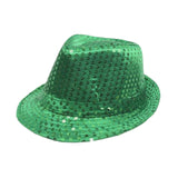 Maxbell Sequin Bowler Hat Costume Hat Stylish Sun Hats for Travel Masquerade