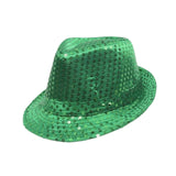 Maxbell Sequin Bowler Hat Costume Hat Stylish Sun Hats for Travel Masquerade