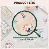Maxbell Foldable Round Fan Decorative Handheld Fan for Party Favor Show Performances