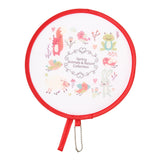 Maxbell Foldable Round Fan Decorative Handheld Fan for Party Favor Show Performances