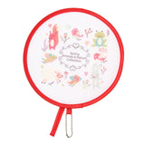 Maxbell Foldable Round Fan Decorative Handheld Fan for Party Favor Show Performances