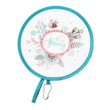 Maxbell Foldable Round Fan Decorative Handheld Fan for Party Favor Show Performances