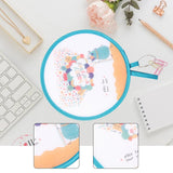 Maxbell Foldable Round Fan Decorative Handheld Fan for Party Favor Show Performances