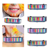 Maxbell Face Body Paint for Kids Washable Facepaint for Carnival Rave Music Festival 24 Colors