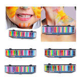 Maxbell Face Body Paint for Kids Washable Facepaint for Carnival Rave Music Festival 24 Colors