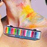 Maxbell Face Body Paint for Kids Washable Facepaint for Carnival Rave Music Festival 24 Colors