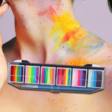 Maxbell Face Body Paint for Kids Washable Facepaint for Carnival Rave Music Festival 33 Colors
