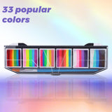 Maxbell Face Body Paint for Kids Washable Facepaint for Carnival Rave Music Festival 33 Colors
