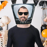 Maxbell Halloween TV Headgear Fashion Dress up Funny for Role Play Cosplay Halloween