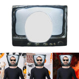 Maxbell Halloween TV Headgear Fashion Dress up Funny for Role Play Cosplay Halloween