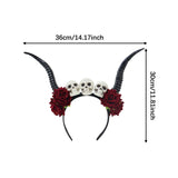Maxbell Antelope Horns Headband Accessories Costume Headwear for Kids Adults Cosplay