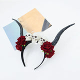 Maxbell Antelope Horns Headband Accessories Costume Headwear for Kids Adults Cosplay