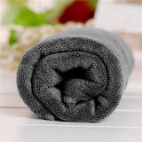 Maxbell Microfiber Men Bath Towel Soft Body Wrap for Men for Hotel SPA Home Bathroom Gray