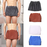 Maxbell Microfiber Men Bath Towel Soft Body Wrap for Men for Hotel SPA Home Bathroom Gray