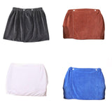 Maxbell Microfiber Men Bath Towel Soft Body Wrap for Men for Hotel SPA Home Bathroom Gray