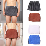 Maxbell Microfiber Men Bath Towel Soft Body Wrap for Men for Hotel SPA Home Bathroom Gray