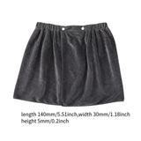 Maxbell Microfiber Men Bath Towel Soft Body Wrap for Men for Hotel SPA Home Bathroom Gray