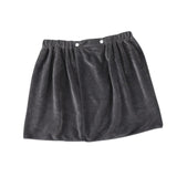 Maxbell Microfiber Men Bath Towel Soft Body Wrap for Men for Hotel SPA Home Bathroom Gray